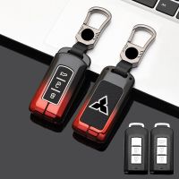 2 3 Button Zinc Alloy + Silicone Car Key Case Cover For Mitsubishi Outlander ASX Fortis Lancer Pajero Sport Eclipse Cross