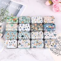 1PC Mini Tinplate Box Sealed Jar Packing Boxes Jewelry Candy Box Portable Small Storage Cans Coin Earrings Headphones Gift Box Storage Boxes