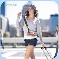 กระเป๋าถุงใสทรงกระบอก JHA9202888กระเป๋า Crossbody กระเป๋าคาดเอวกระเป๋าเป้สะพายหลังกระเป๋าทรงสี่เหลี่ยมมีหูหิ้วสะพายไหล่ปรับได้กันน้ำ