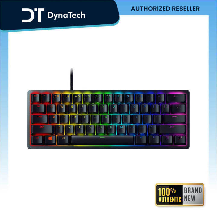 RAZER HUNTSMAN MINI BLACK (RED SWITCH / PURPLE SWITCH) Lazada PH