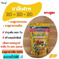 ปุ๋ย 20-20-20 +TE ชาลีเฟรท 1 กก. - ธาตุอาหาร เร่งการเติบโต บำรุงใบ บำรุงต้น บำรุงดอก สร้างคลอโรฟิลล์ ช่วยสังเคราะห์แสง