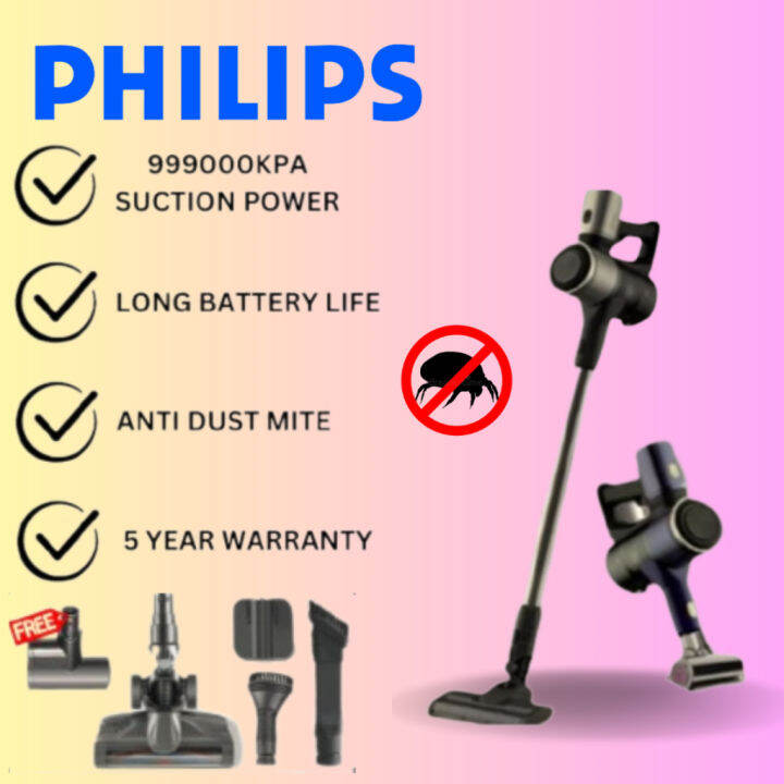 PHILIPŚ Vacuum V10/V20 New 2023 Cordless Vacuum Powerful Vacuum Cleaner
