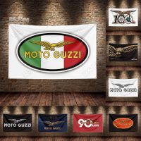 3x5 Fts Moto Guzzis Flag Polyester Full Color Printed Motorcycle Flags for Decor