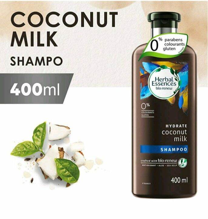 Herbal Essences Shampoo Coconut Milk 400ml Lazada Indonesia