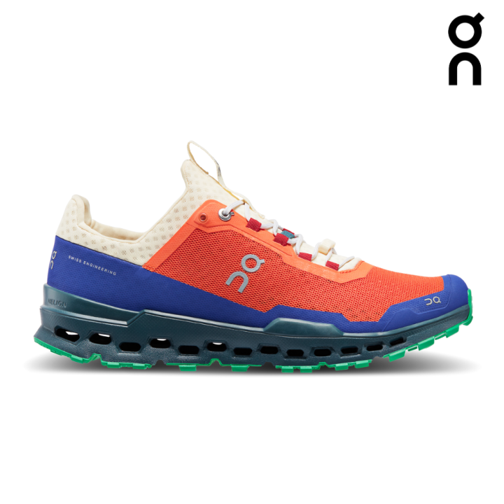 On Men Cloudultra Trail Running shoes Flame / Storm Lazada Singapore
