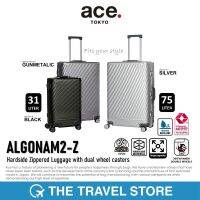 ACE ALGONAM2-Z Hardside Zippered Luggage with dual wheel casters กระเป๋าเดินทาง จากญี่ปุ่น รับประกัน 5 ปี