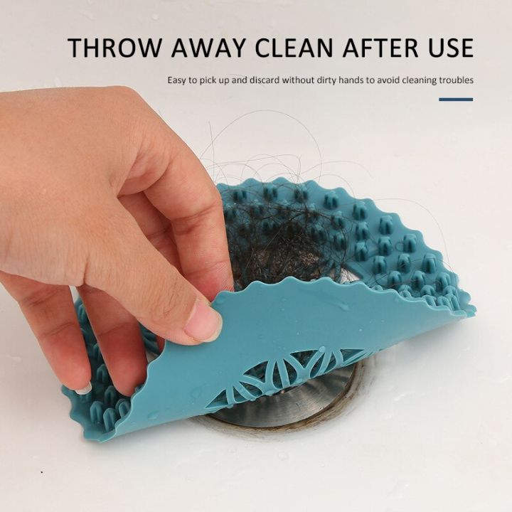 new-1pc-drain-hair-catcher-sewer-hair-stopper-filter-mesh-bathroom-floor-kitchen-sink-food-garbage-drain-cover-anti-blocking-by-hs2023
