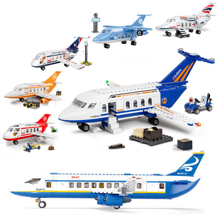 new-city-airport-passenger-plane-airfield-sets-repair-station-launch-building-blocks-toys-bricks-jets-friends-cargo-rocket