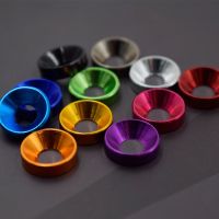 5pcs M2 M3 M4 M5 M6 aluminum alloy fisheye washers decoration colored anodizing gaskets counterbore screw washer meson gasket