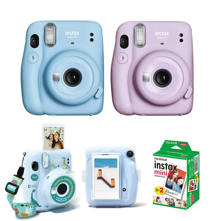 Fujifilm Instax Mini 11 Instant Film Camera + 20 Sheets Fujifilm Instax ...