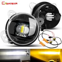 2 X ชุดไฟตัดหมอกไฟ LED รถตัดหมอก Canbus 9006โคมไฟสำหรับโฟล์คสวาเกน VW Crafter รถขนย้าย T5โปโล9N3 Gol G5