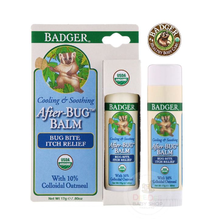Badger Company After-Bug Balm Bug Bite Itch Relief