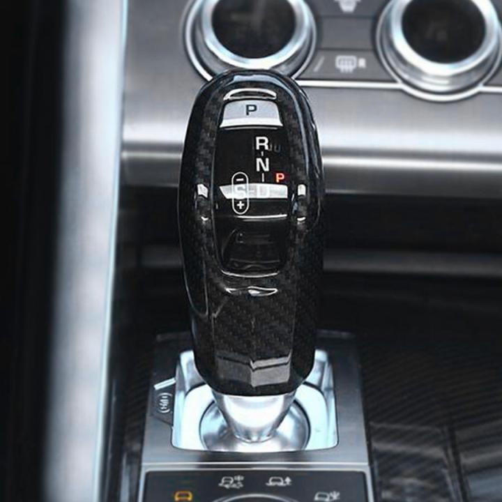 car-gear-shift-knob-cover-trim-for-land-rover-range-rover-sport-2014-2015-2016-2017-carbon-fiber-style-interior-mouldings
