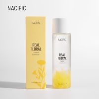 Nacific Real Floral Toner Calendula 180 ml. โทนเนอร์บำรุงผิวหน้าจากคาเลนดูลา ช่วยให้ผิวชุ่มชื่น