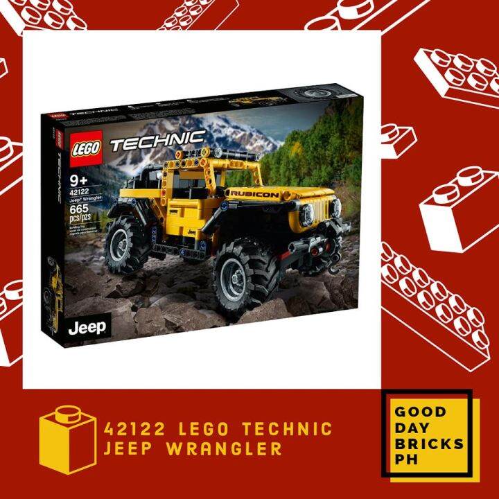 Jzzy7043 Lego Technic Jeep Wrangler 42122 Lazada Ph 7166