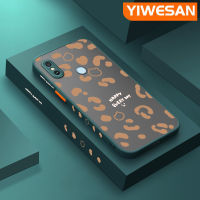 YIWESAN เคสสำหรับ Xiaomi Redmi Note 5 Pro Note 5 Pro Note เคส5A แฟชั่นลายการ์ตูนเคสแข็งบางดีไซน์ใหม่ขอบซิลิโคนนิ่มเคสกันกระแทกคลุมทั้งหมดเคสป้องกันเลนส์กล้อง