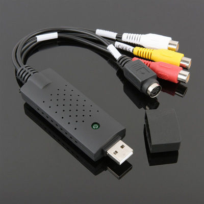 VHS to Digital File Converter Portable USB 2.0 to Video Grabber Audio AV TV Card Adapter JR Deals