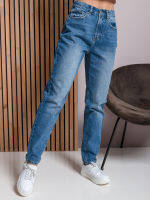 83100-01 Womens Hight-Rise Slim Fit Straight Leg Jean