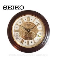 Seiko นาฬิกาไม้แขวนผนัง Melody Westminster Chimes QXM342 (QXM342B) [Jam Dinding]