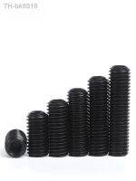 ۩ஐ  100pcs Set Screw M3 M4 M5 M6 Hexagon Socket Hex Socket Set Screws Grub Point Screw 12.9 Grade Black L 5 20mm 16mm 10mm 8mm