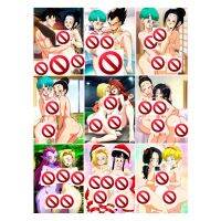 9 ชิ้น / ชุดมังกรบอล Bulma Chichi Android 18 ACG เซ็กซี่เปลือยของเล่นงานอดิเรกงานอดิเรกชุดเกมการ์ดอะนิเมะ