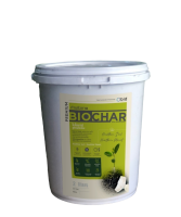 ถ่านไบโอชาร์ (Biochar) บริสุทธิ์ ปลอดภัย  สูตรพรีเมียม ขนาด10L