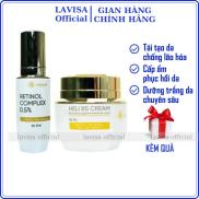 Freeship+Quà Bộ Tái Sinh Huyền Phi Retinol Complex 0.5% Kem Phục Hồi Heli