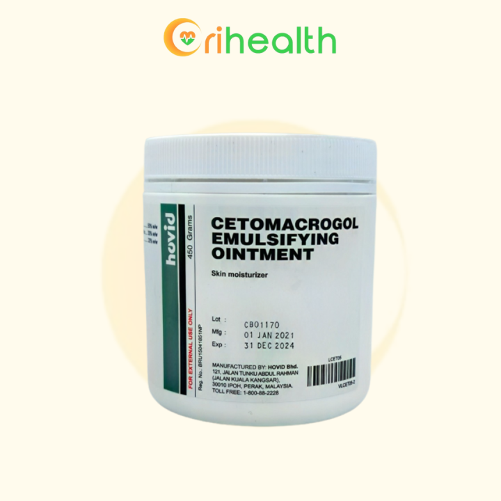 HOVID CETOMACROGOL EMULSIFYING OINTMENT super moisturizing soap