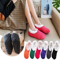 Winter Thick Woolen Socks Women Thicken Warm Home Bedroom Socks Slippers Men Non-slip Foot Warmer Snow Socks Calcetines Mujer Socks