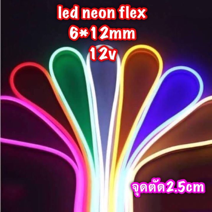 ไฟนีออนเฟล็กซ์-led-neon-flexไฟเส้นไฟแถบ-220v-สามารถต่อกับไฟบ้านได้เลยโดยใช้หัวปลั๊ก-ไฟตกแต่งภายในและภายนอก-กันน้ำ-ทนแดด