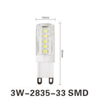 【High-quality】 AC220V G9 LED 3W 4W 5W 7W หลอดไฟ LED 2835SMD โคมไฟฮาโลเจน30W 40W 50W 70W