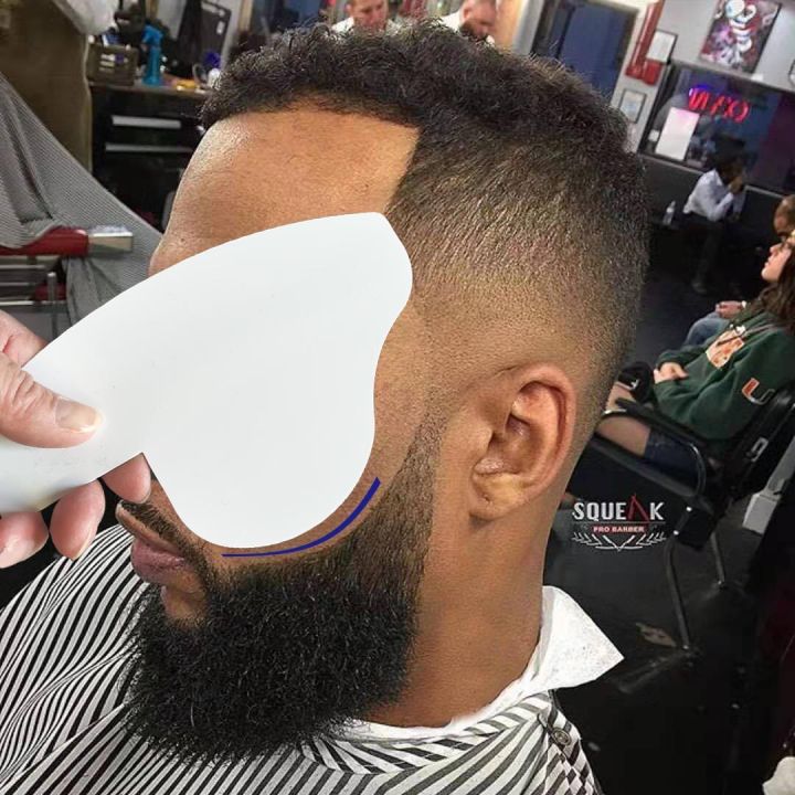 hairline-optimizer-hairline-enhancing-card-barber-accessories-beard-design-template-model-hairdressing-hair-styling-tool