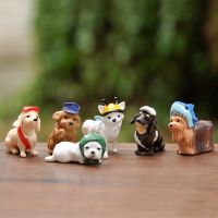 (Baixiang Flower City)   ♦✇ New Cute Hat Dog Blind Box Temperament Dog Doll Championship Series Desktop Furnishing Articles Ornaments