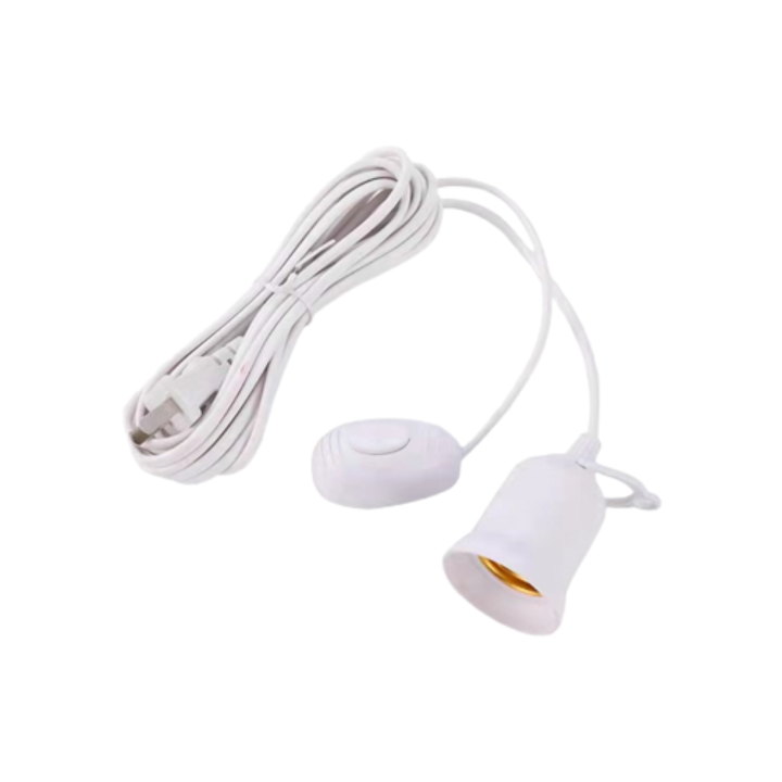 extension cord lamp socket holder e27 plug head socket with