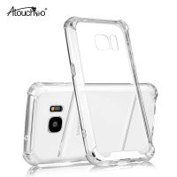 Atouchbo Case Samsung Galaxy S7 Edge งานแท้ 100% เคสใสกันกระแทก ขอบนิ่ม-หลังแข็ง