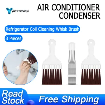 Brush Cleaning Coil Condenser Tool Dryer Auger Refrigerator