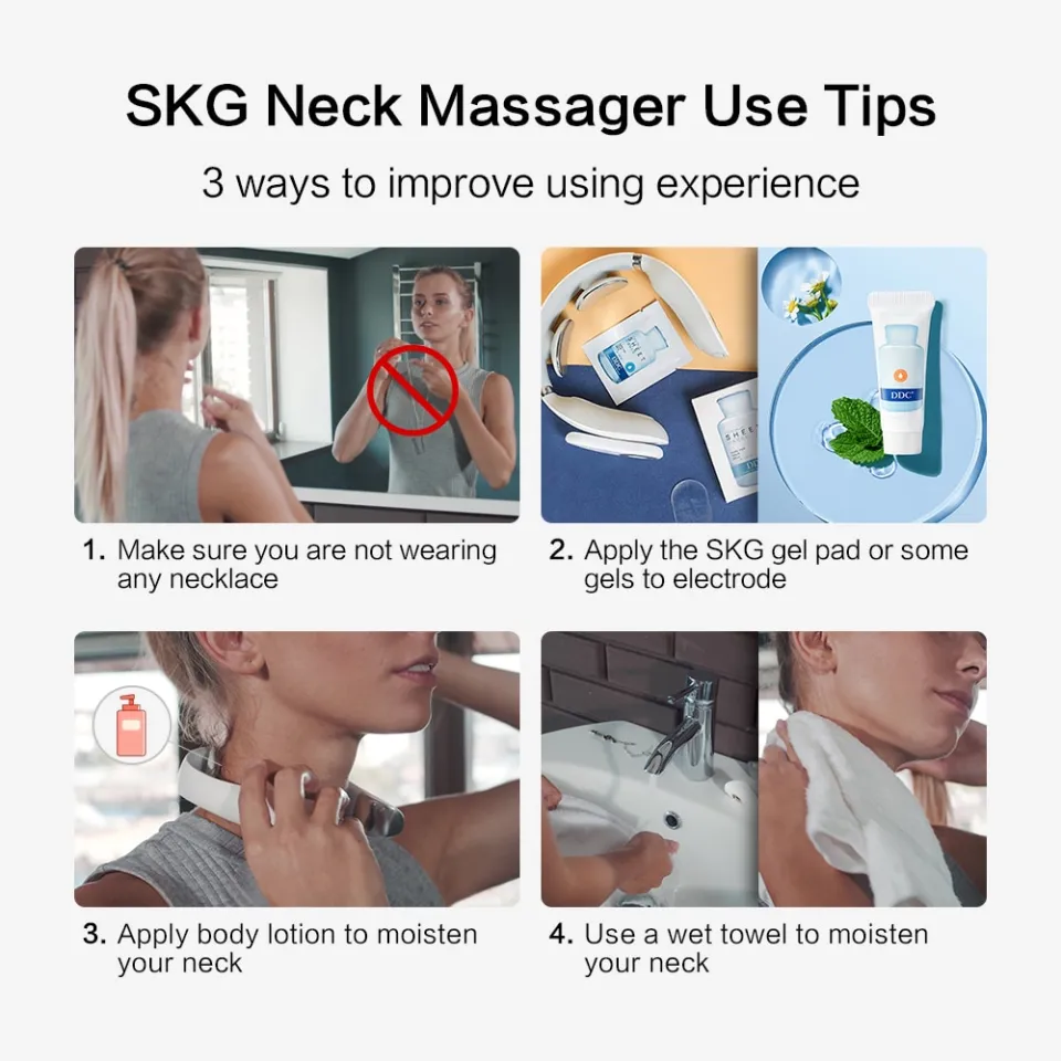 Neck Massager Review for Pain Relief? - SKG 4098 Smart Neck Massager 