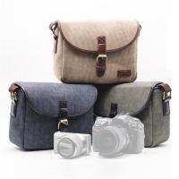 【LZ】✥  Bolsa de ombro em lona para fotografia acessórios para lentes câmeras dslr