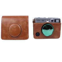 ฝามีสายรัด W8h6กระเป๋าใส่กล้องถ่ายรูปสำหรับ Fujifilm Fuji Instax Mini EVO Camera Accessoriesกล้องถ่ายรูปกรณีครอบคลุมและกระเป๋า
