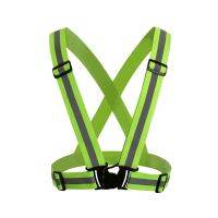 Reflective Vest Belt Bands High Visibility for Running Cycling Motorcycle Walking