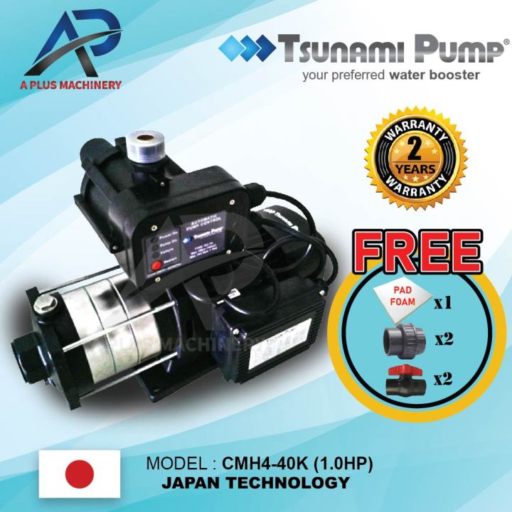 Tsunami Cmh4 40k 10hp Suit 4 5 Bathrooms Home Water Booster Pump