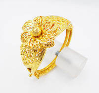 Pretty 22K 23K 24K Thai Baht Yellow Gold GP Jewelry Bangle Bracelet