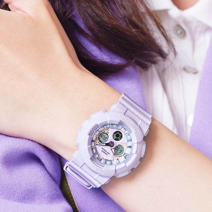 casio-baby-g-ba-130wp-6adr-ของแท้-ประกันศูนย์-cmg