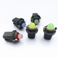 ﺴ✙▩ 100pcs colorful B8.5D 509T B8.5 COB Led 1 SMD T5 Lamp Car Dashboard Gauge Speedo Dash