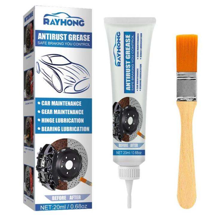 Brake Pad Grease 20ml Brake Parts Lubricant Rustproof Brake Cleaner