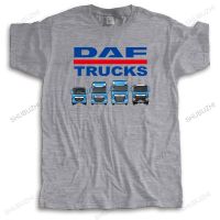 Tshirt Men Cotton Man Crew Neck Tshirt Daf Trucks Teeshirt Tees Teeshirt