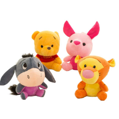 FAN SI Birthday Gift 12-18cm Ddonker Pig Pendant Stuffed Animals Stuffed Toys Plush Dolls Tigger Winnie the Pooh Bear