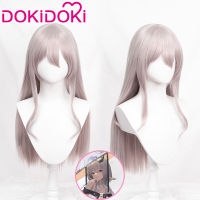 ในสต็อก Scarlet Wig Game GODDESS OF VICTORY: NIKKE DokiDoki Women Cosplay Cute Long Wig Scarlet Hair Heat Resistant Synthetic