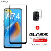 For OPPO A74 Glass Screen Protective Tempered Glass For OPPO A74 Glass for OPPO A74 Protective Film Camera Protector Lens