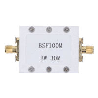 Band Stop Filter 88-108M ป้องกันการรบกวน FM CNC เปลือกอลูมิเนียมอัลลอยด์ Passive Notch Filter